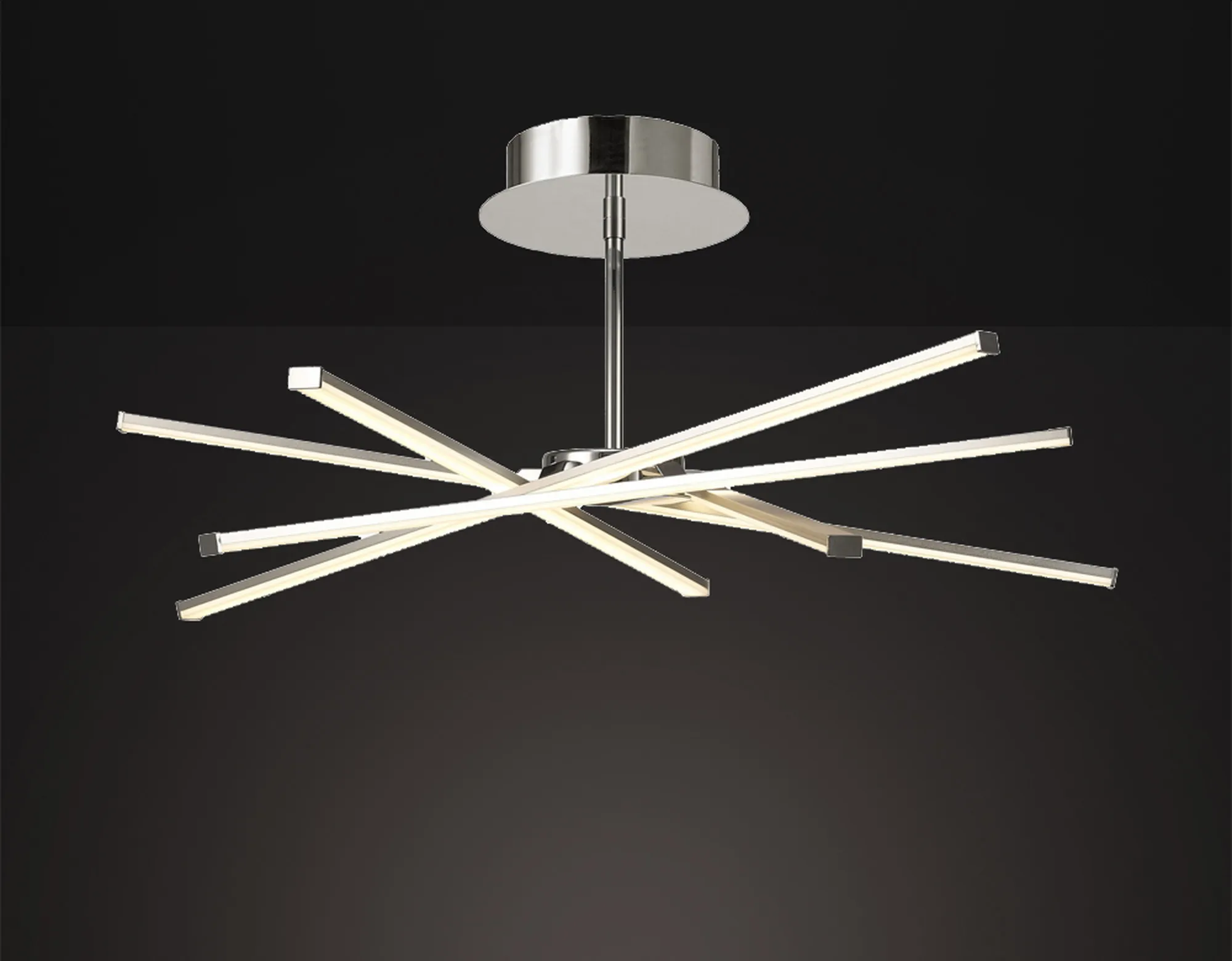 Star LED Ceiling Lights Mantra Semi Flush Fittings
